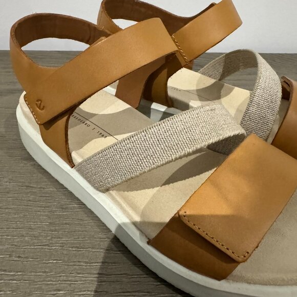 ECCO Women's Brown Flowt Sandal - Size 8 (38) - Picture 5 of 10